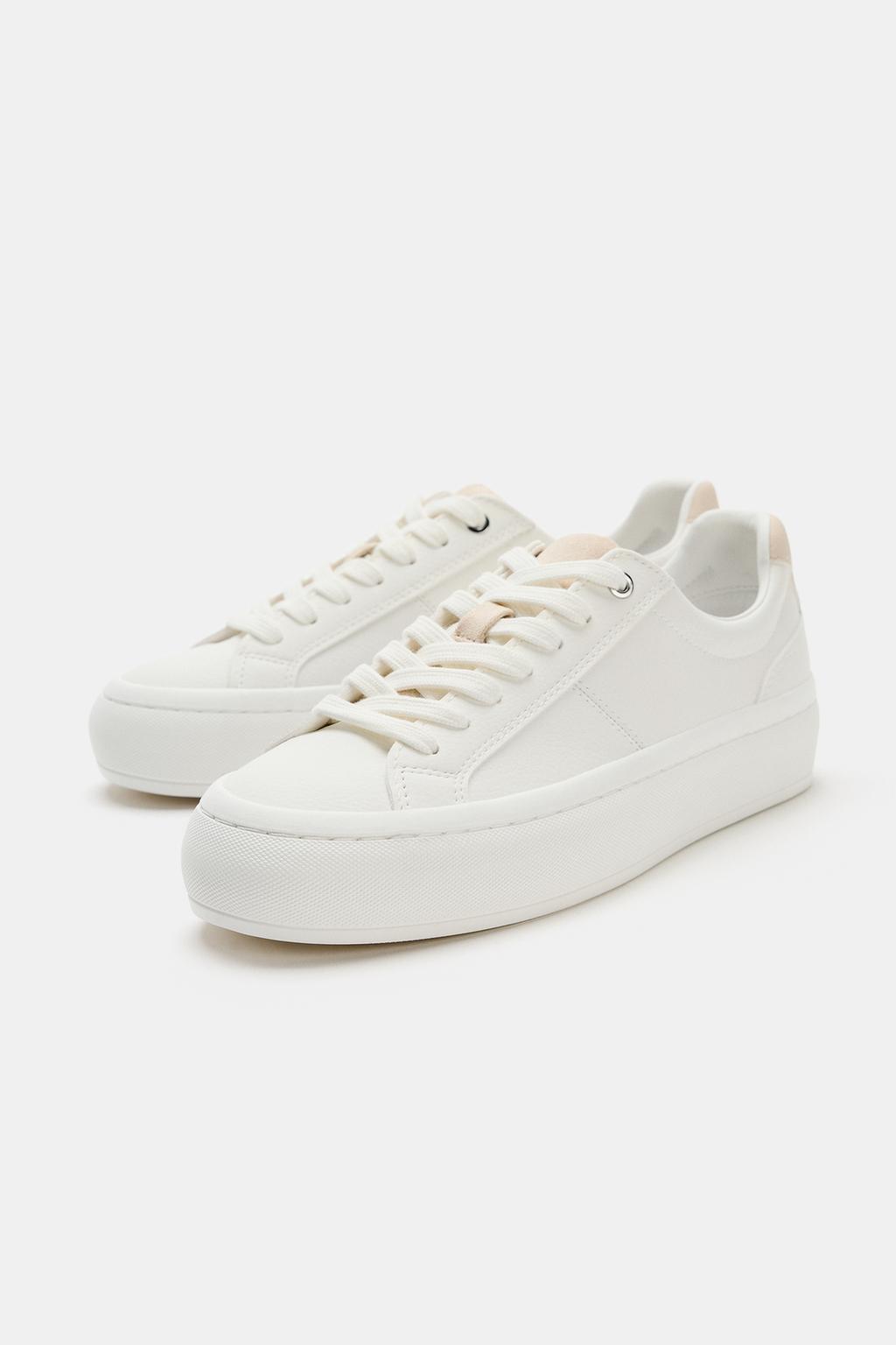 TRAINERS WITH HEEL DETAIL